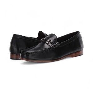 Anthony Veer Filmore Bit Loafer in black leather